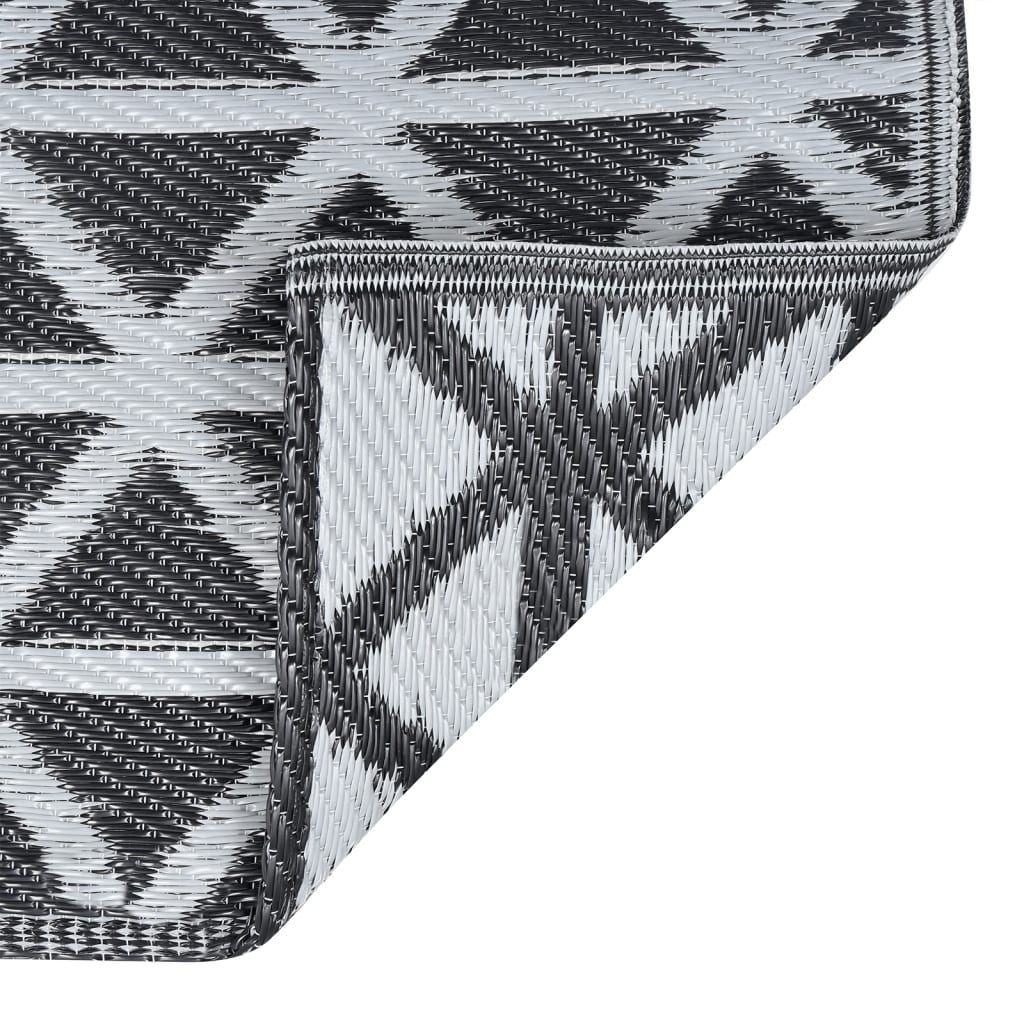 dessous tapis noir croissillon blanc